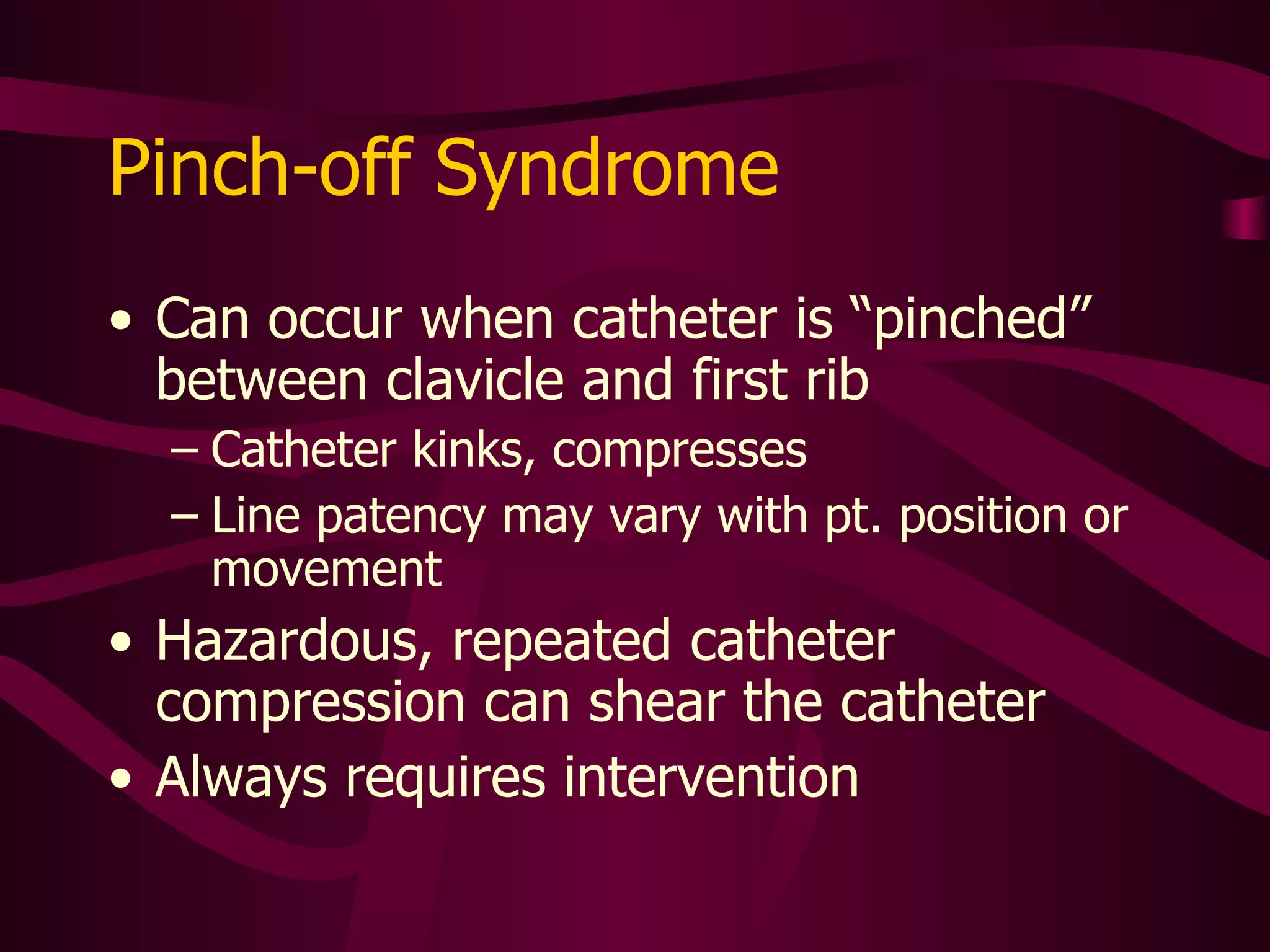 Pinch-off Syndrome Source: Unknown 