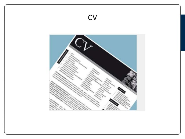 cv vs cover letter