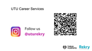 UTU Career Services
 