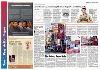 Dream.
Pray.
Action.
Repeat.