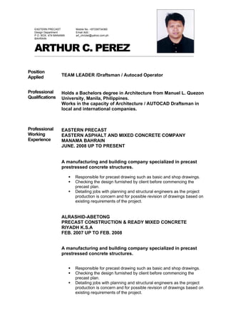 Cv Arthur Perez.Doc2