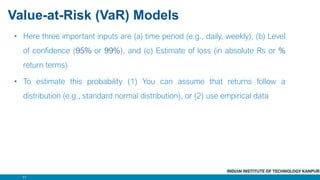 CVAR_VAR_PPT_unlocked cavr calculation for data and analysis | PDF