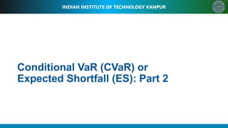 CVAR_VAR_PPT_unlocked cavr calculation for data and analysis | PDF