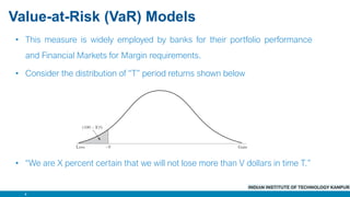 Var Financial CVAR_VAR_PPT_unlocked cavr calculation for data and analysis | PDF