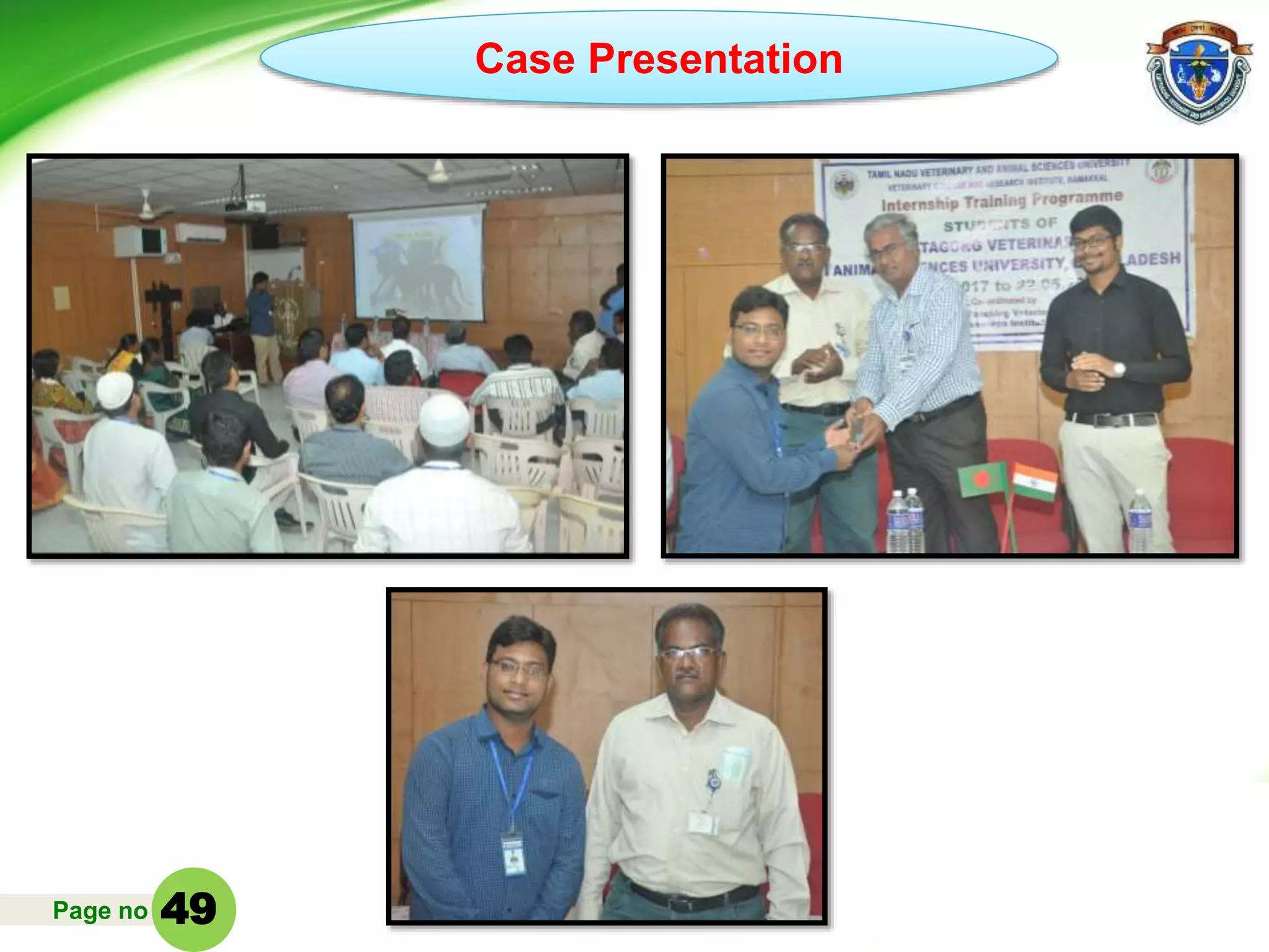 Page no
Case Presentation
49
 