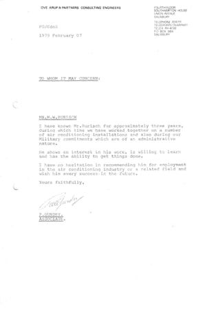 CV Attachment Wayne Burisch