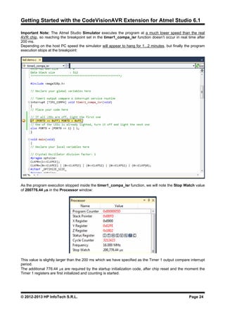 Cvavr getting started with atmel studio | PDF