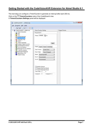 Cvavr getting started with atmel studio | PDF