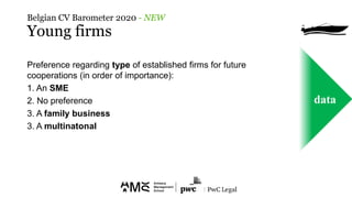 Preference regarding type of established firms for future
cooperations (in order of importance):
1. An SME
2. No preferenc...