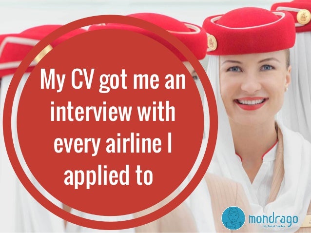 Want To See The Cv That Got Me An Interview With Every Airline I Appl