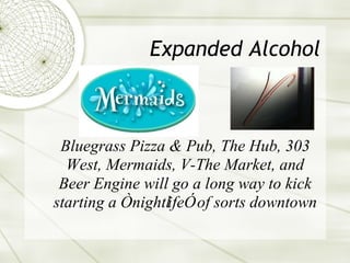 Expanded Alcohol 