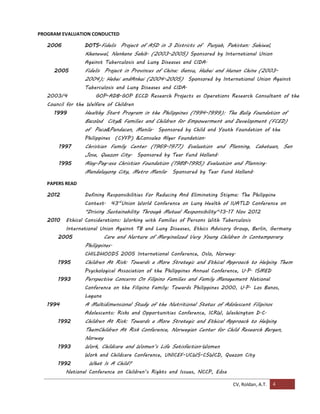 Cv brief.che dean roldan | PDF