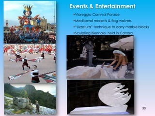 22Apuan MountainsMain peaks 2000 mt a.s.l.23TuscanHills