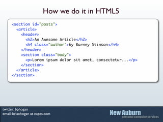 HTML5 and CSS3 Today