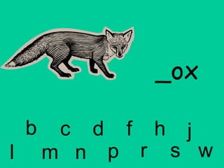 _ox b c d f h j l m n p r s w 