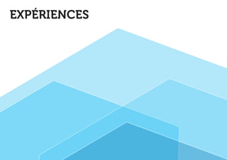 EXPÉRIENCES 
 