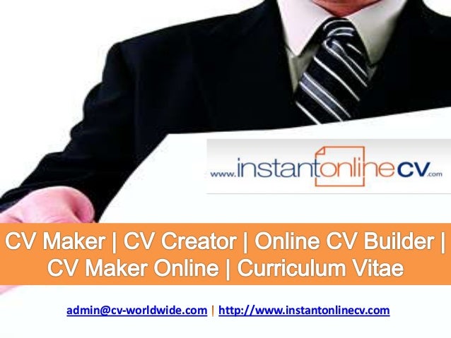 cv creator cv creator