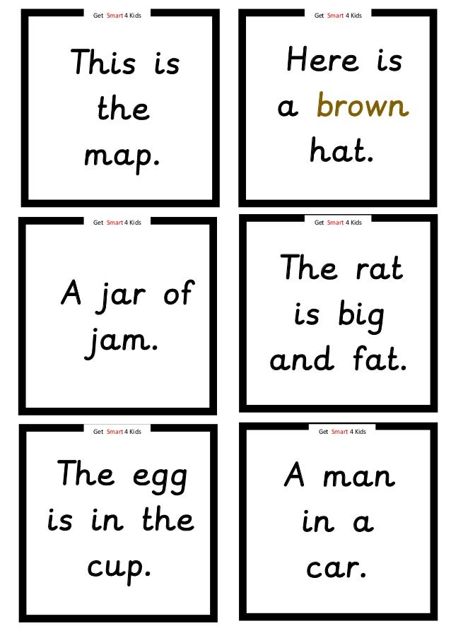 Cvc Sentence And Picture Match Activity
