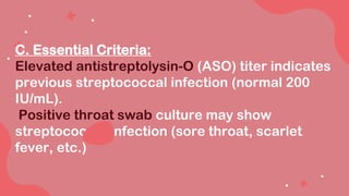 Asot Rash cardiovascular diseases in child health nursing | PPTX