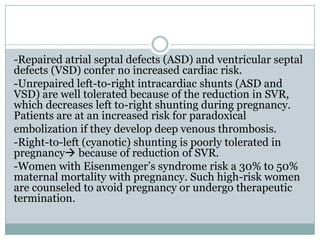 Cardiovascular diseases during pregnancy, european guidlines 2011 | PPT