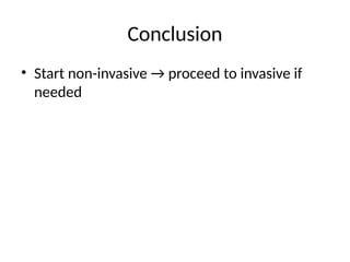 Non Invasive Question Mean Comprehensive Overview of Invasive and Non-Invasive Cardiovascular ...