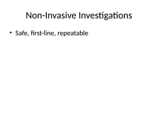 Non Invasive Question Mean Comprehensive Overview of Invasive and Non-Invasive Cardiovascular ...