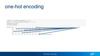 Information Technology 77
one-hot encoding
 