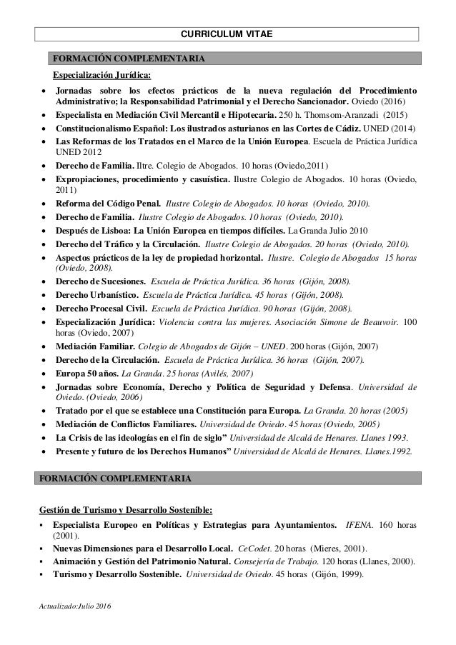 Curriculum vitae doctorado picture