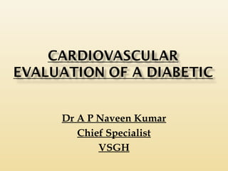 Dr A P Naveen Kumar
Chief Specialist
VSGH
 