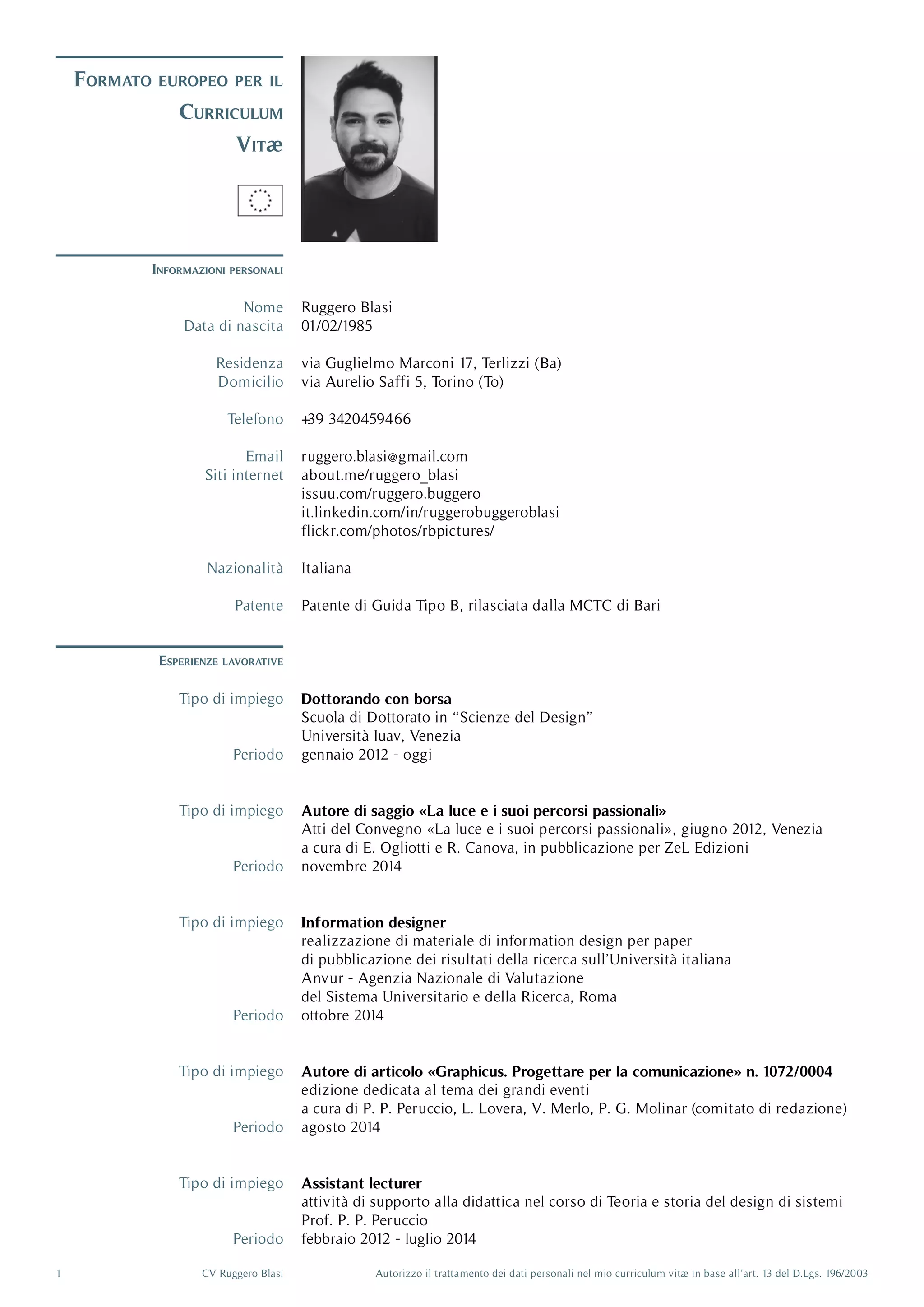 Cve - Ruggero Blasi | PDF, image size:2048x2896