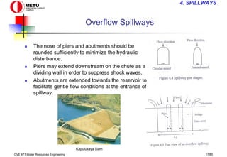 Cve471 lecture notes 4 spillways | PDF