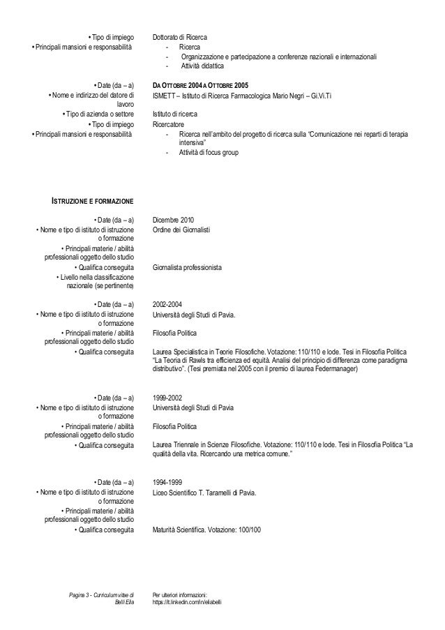 Curriculum vitae format picture