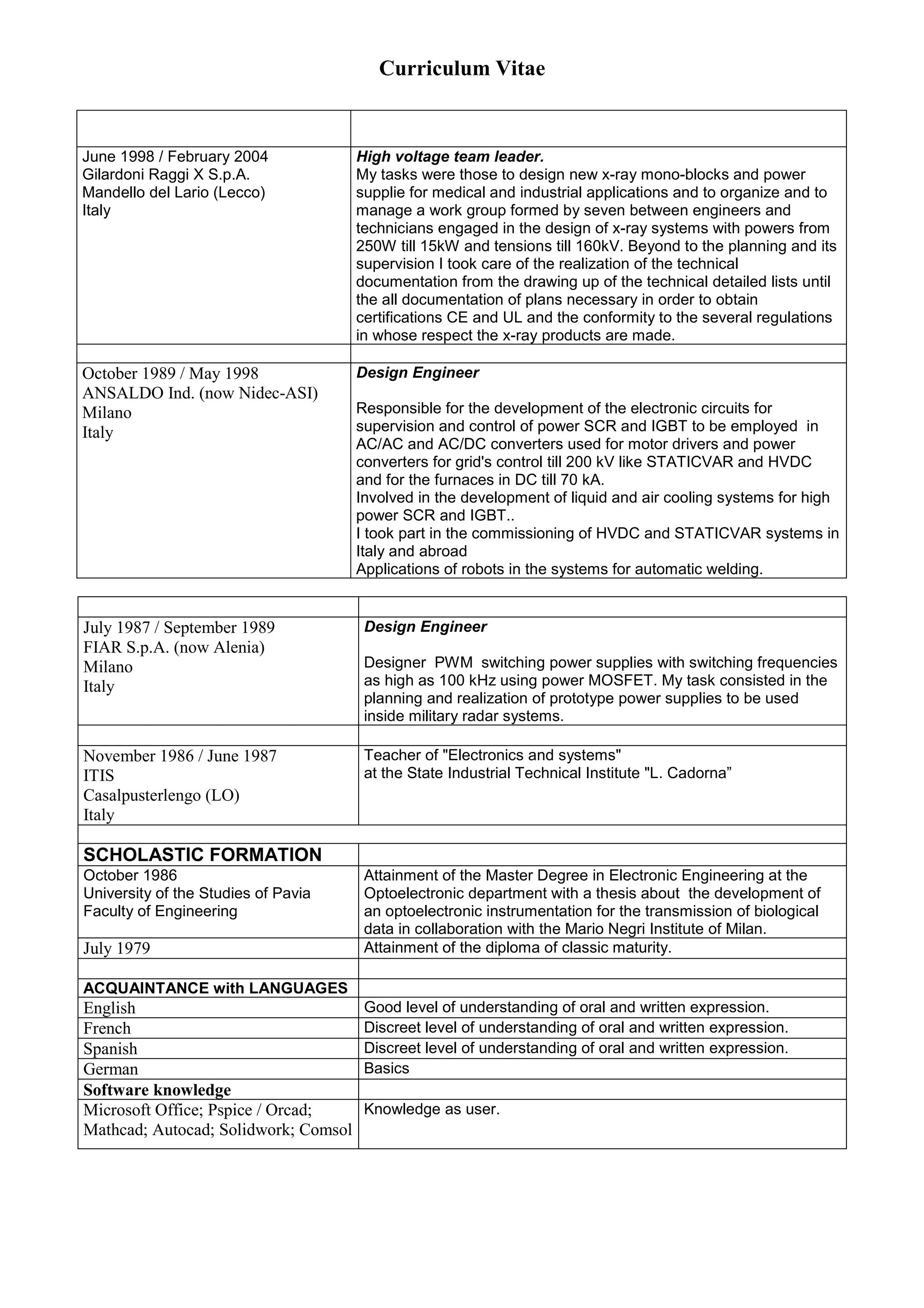 Cv (e) update.2 (1) | PDF