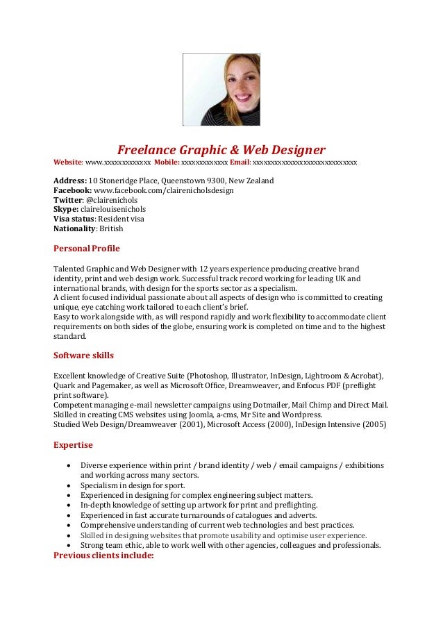 sports cv example
