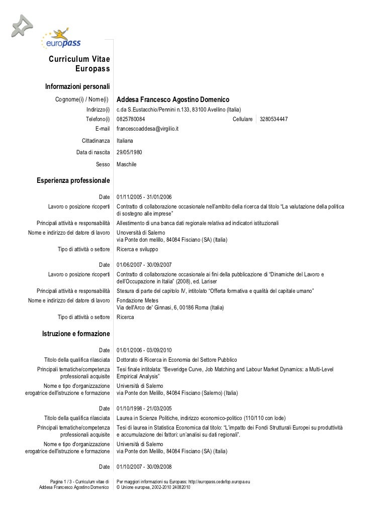 cv francesco addesa 1 728