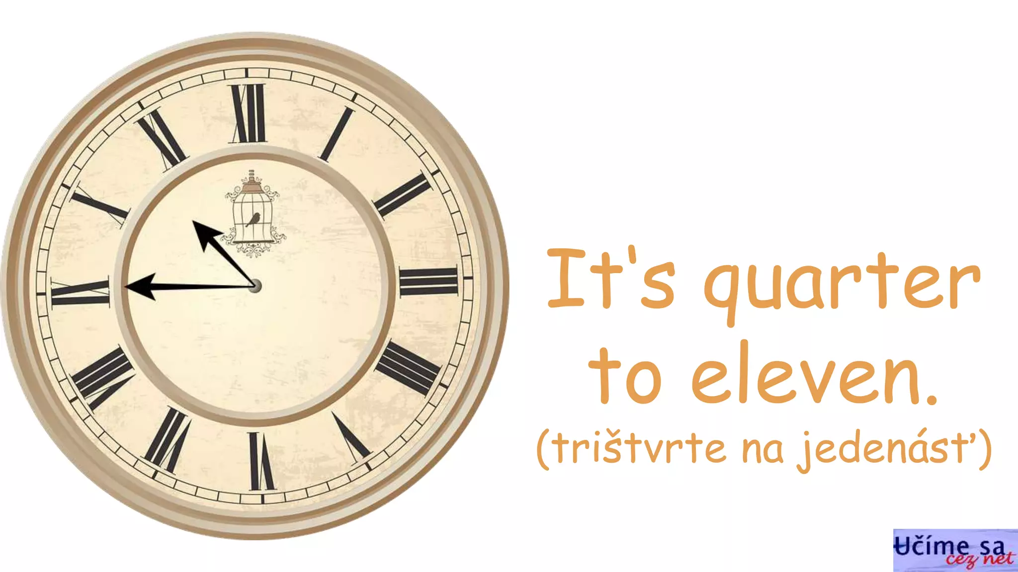 Hours in english exercise ppt