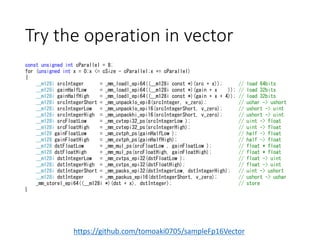 Cvim half precision floating point | PPTX