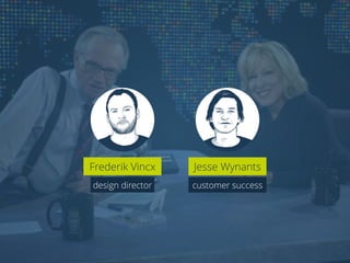 Jesse WynantsFrederik Vincx
design director customer success
 