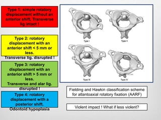 Instability of the cranio-vertebral junction (CVJ) | PPTX
