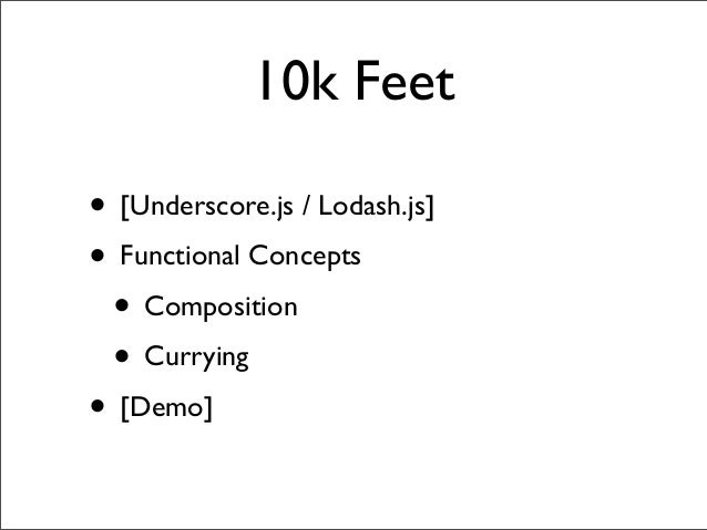 Functional Javascript, CVjs