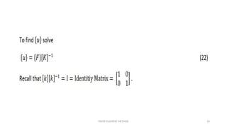 FINITE ELEMENT METHOD 24
 