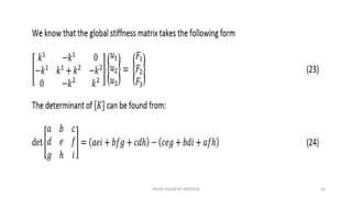 FINITE ELEMENT METHOD 26
 