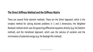 FINITE ELEMENT METHOD 5
 