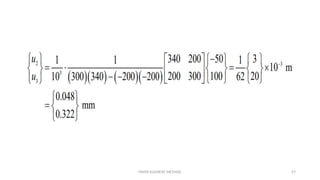 FINITE ELEMENT METHOD 57
 