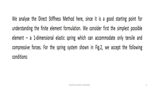 FINITE ELEMENT METHOD 6
 