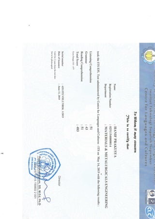 Complete CV of Hanif Prakusya