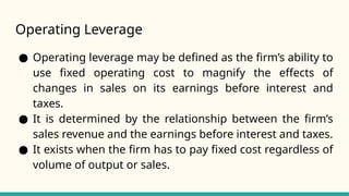 leverage in valuation and applicati.pptx