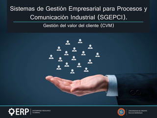 Sistemas de Gestión Empresarial para Procesos y
Comunicación Industrial (SGEPCI).
Gestión del valor del cliente (CVM)
UNIVERSIDAD DE ORIENTE
NUCLEO MONAGAS
 