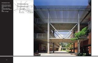 POSGRADOS ITESO
Edificio Educacional
Guadalajara, México
2002
Proyecto Ejecutivo
Concurso para egresa-
dos
ITESO/ 1er lugar
102
 