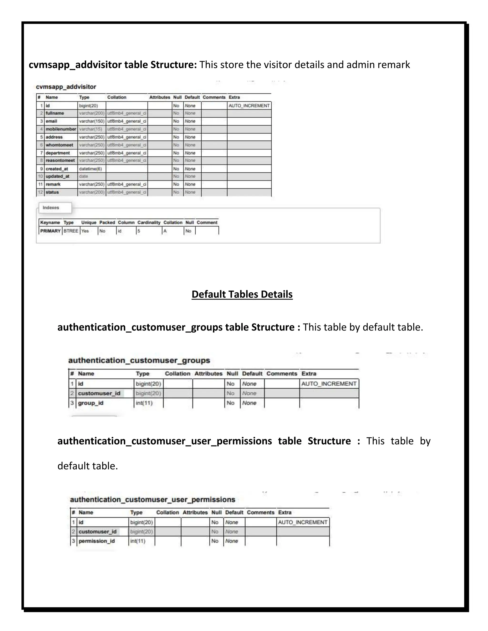 Company Visitor Management System Report.docx